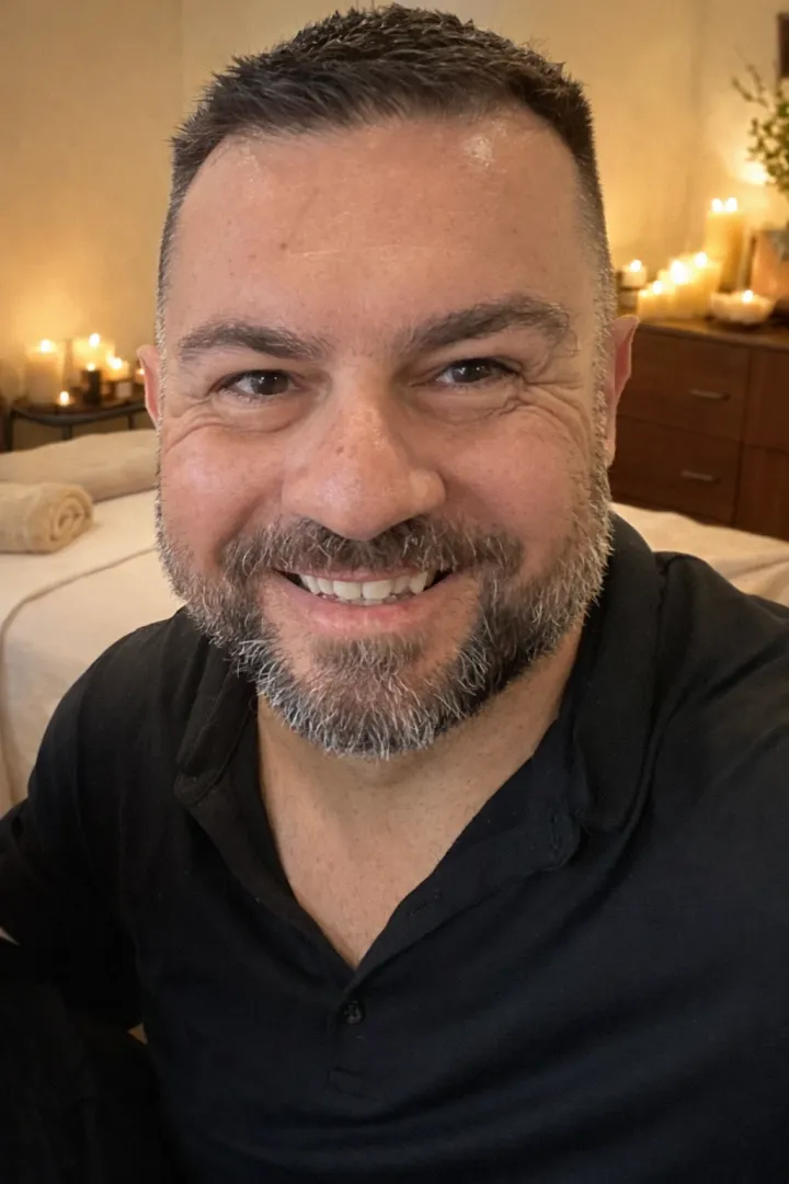 Peter Toperosa, sports massage therapist at RISE Sports & Spinal in Berwick
