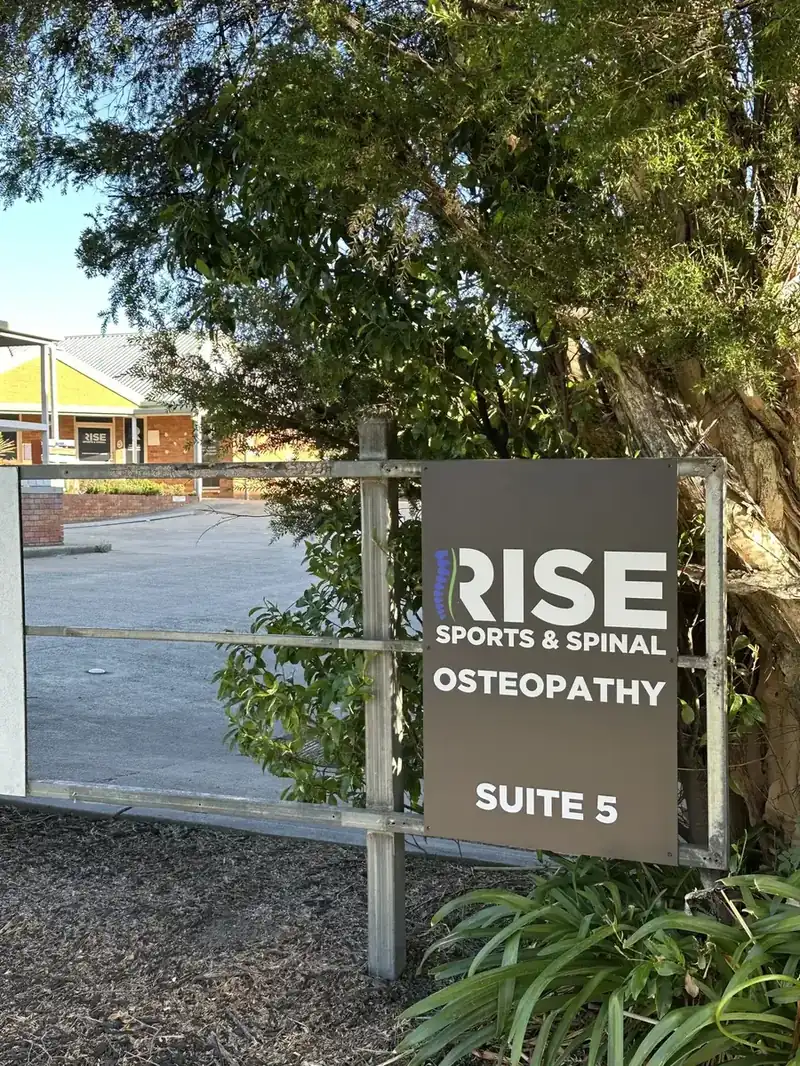 RISE Sports & Spinal clinic exterior, Berwick